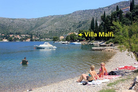Nearest beach - 100 m